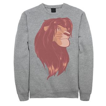 Disney's The Lion King Simba Men's King Of Pride Rock Sweatshirt