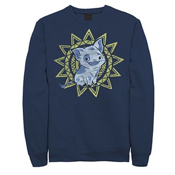 Disney's Moana Pua Geometric Sun Portrait Men's Sweatshirt