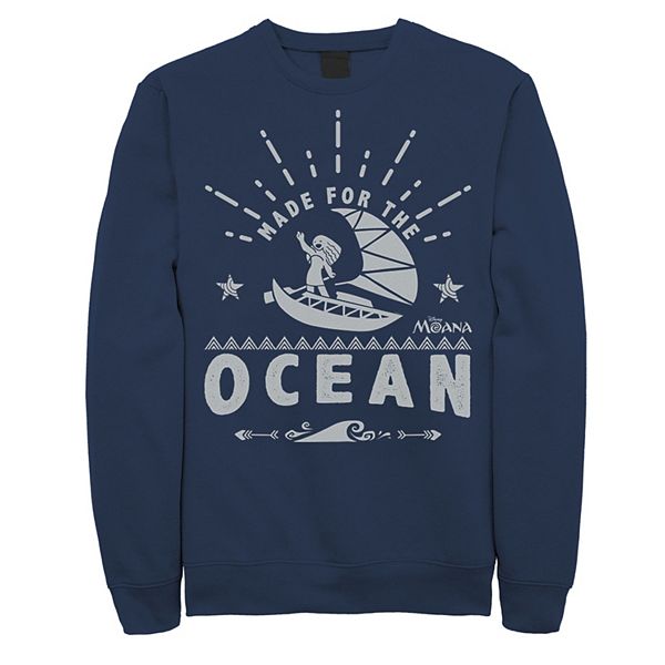 Men's Disney's Moana Made For The Ocean Sweatshirt