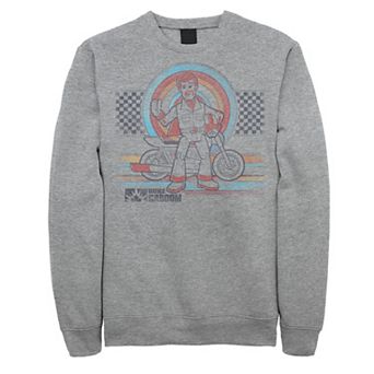 Men's Disney/Pixar Toy Story Duke Caboom Checkered Target Fleece