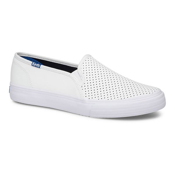 Keds Double Decker Perforated Leather Slip-on