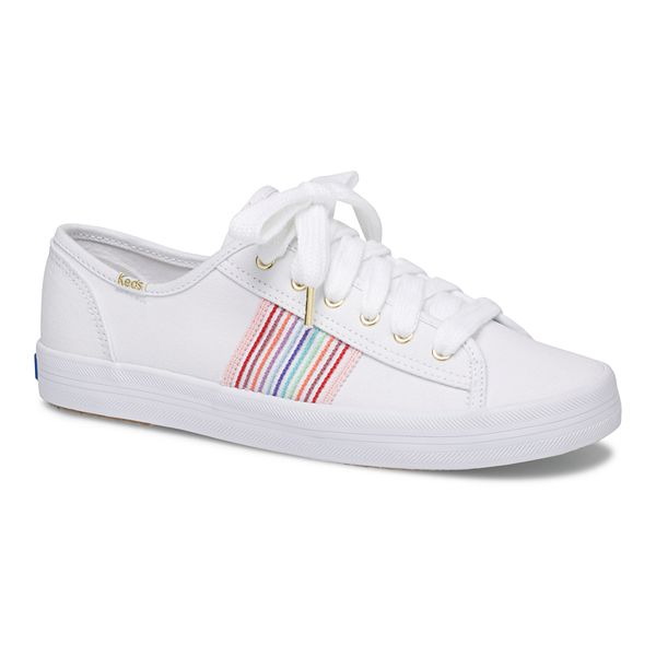 Keds Kickstart Rainbow Webbing Women s Sneakers