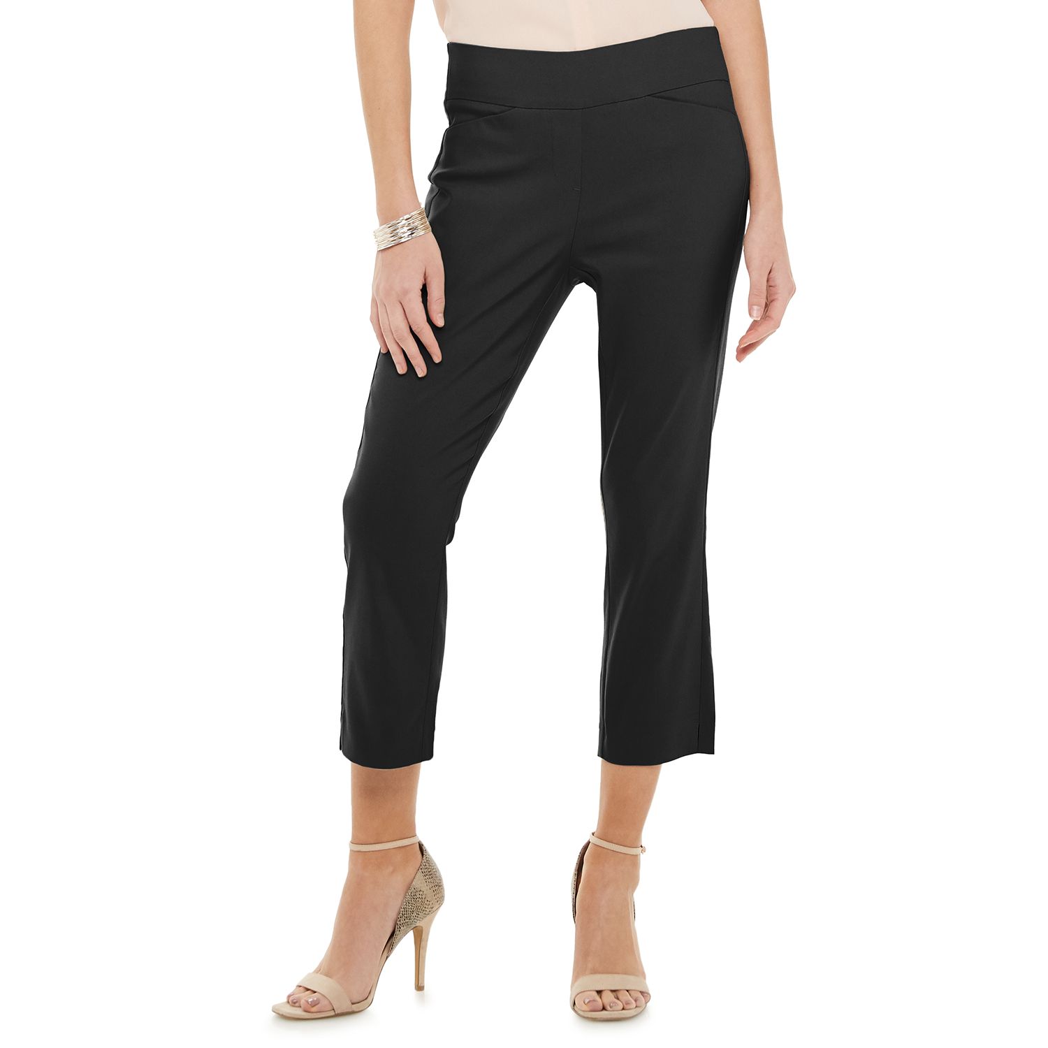 tummy control jean capris