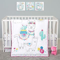 Kohl's girl cheap crib bedding sets