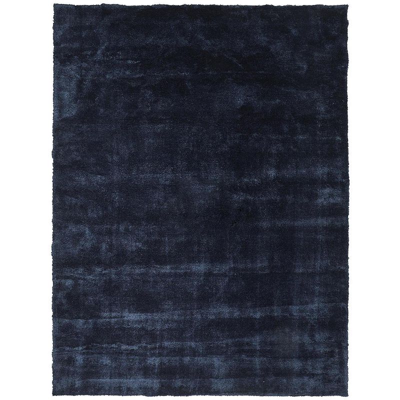 Weave & Wander Uzuri Contemporary Area Rug, Blue, 5X8 Ft
