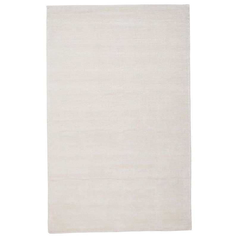 Weave & Wander Knox Indoor/Outdoor Area Rug, White, 2.5X10 Ft