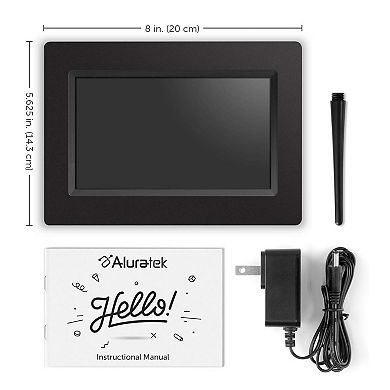 Aluratex 7-in. Digital Photo Frame with Automatic Slide Show