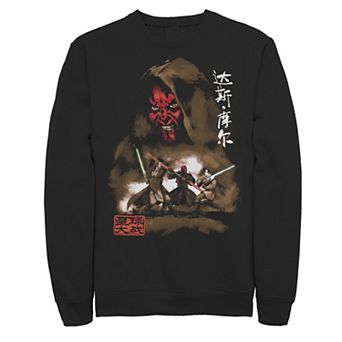 Men's Star Wars Darth Maul Battle Portrait Sweatshirt