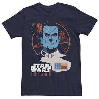 Men's Star Wars Admiral Thrawn Head Shot Tee