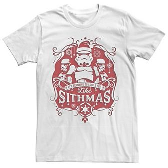 Men's Star Wars Stormtrooper "Sithmas" Graphic Tee