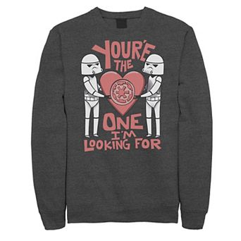 Men's Star Wars Valentine's "The One I'm Looking For" Sweatshirt