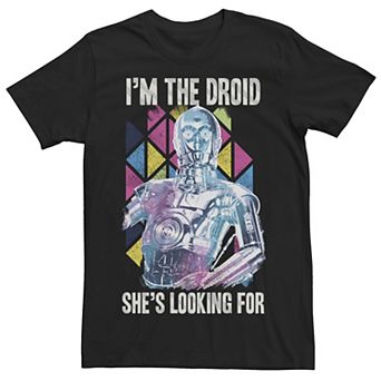 Men's Star Wars "Droid She's Looking For" Valentine Graphic Tee