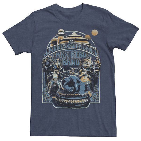 Men's Star Wars Vintage Jabba's Palace Poster Graphic Tee