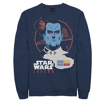 Men's Star Wars Admiral Thrawn Head Shot Sweatshirt