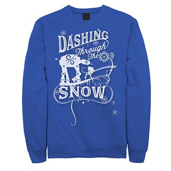 Men's Star Wars AT-AT "Dashing Through Snow" Christmas Sweatshirt