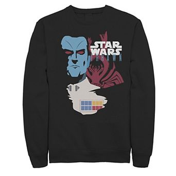 Men's Star Wars Admiral Thrawn Head Shot Sweatshirt