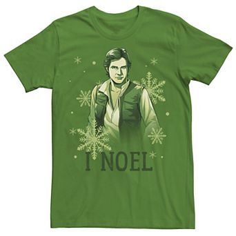 Men's Star Wars Han Solo "I Noel" Christmas Graphic Tee