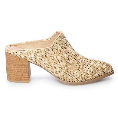 LC Lauren Conrad Women's Woven Mules