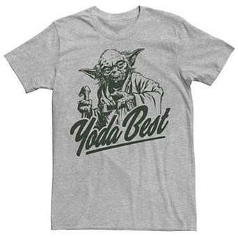 Men's Star Wars "Yoda Best" Portrait Graphic Tee