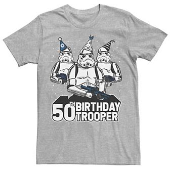Men's Star Wars "Birthday Trooper" 50th Birthday Graphic Tee