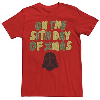 Men's Star Wars Darth Vader "Sith Day" Christmas Graphic Tee