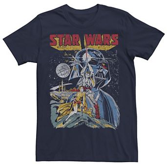 Men's Star Wars Retro Poster Graphic Tee