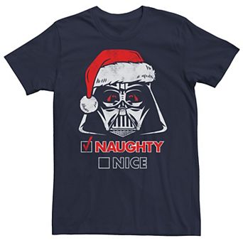 Men's Star Wars Naughty List Vader Tee