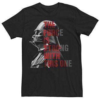 Men's Star Wars Darth Vader "Force is Strong" Graphic Tee