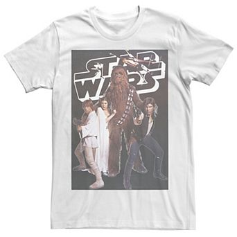 Men's Star Wars Vintage Group Poster Tee
