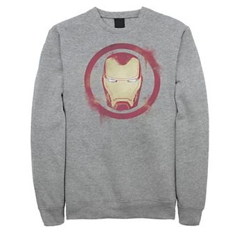 Men's Marvel Avengers Endgame Iron Man Spray Paint Logo Tee