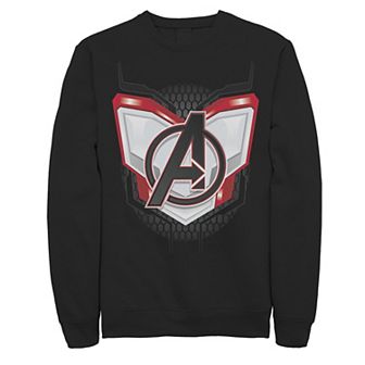 Men's Marvel Avengers Endgame Quantum Suit Armor Symbol Sweatshirt