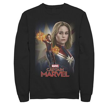 Men's Marvel Captain Marvel Powers Portrait Fleece