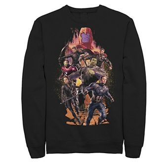 Men's Marvel Avengers Endgame Final Battle Collage Fleece