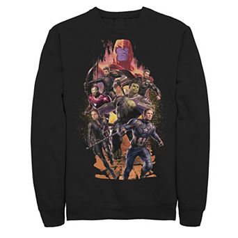 Men's Marvel Avengers Endgame Final Battle Collage Fleece