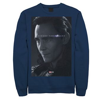 Men's Marvel Avengers Endgame Loki Avenge The Fallen Poster Tee