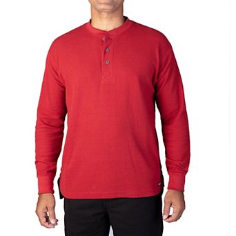 Men's Smith's Workwear Mini-Thermal Knit Henley