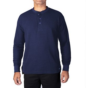 Men's Smith's Workwear Mini-Thermal Knit Henley