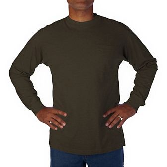 Men's Smith's Workwear Extended-Tail Pocket Tee