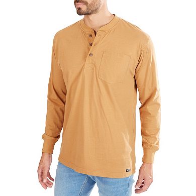 Men's Smith's Workwear Extended Tail Pocket Henley