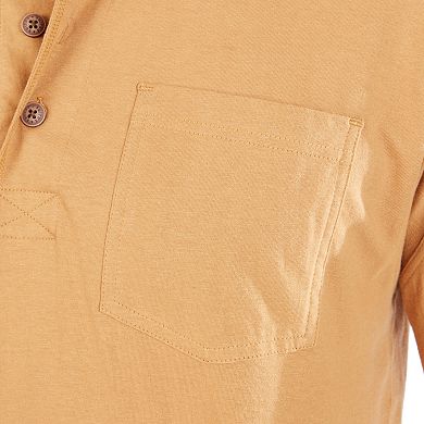 Men's Smith's Workwear Extended Tail Pocket Henley