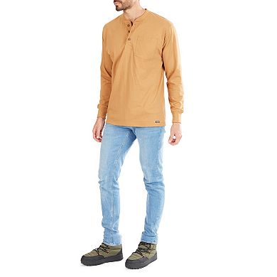 Men's Smith's Workwear Extended Tail Pocket Henley