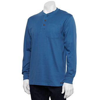 Men's Smith's Workwear Extended Tail Pocket Henley