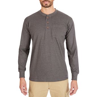 Men's Smith's Workwear Extended Tail Pocket Henley
