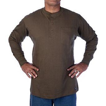 Men's Smith's Workwear Extended Tail Pocket Henley