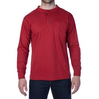Men's Smith's Workwear Extended Tail Pocket Henley