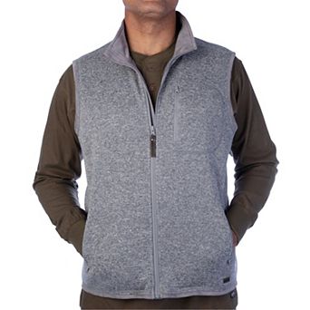 Men's Smith's Workwear Full-Zip Sweater Fleece Vest