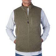 Smith's Workwear Men's Full Zip Sweater Fleece Vest