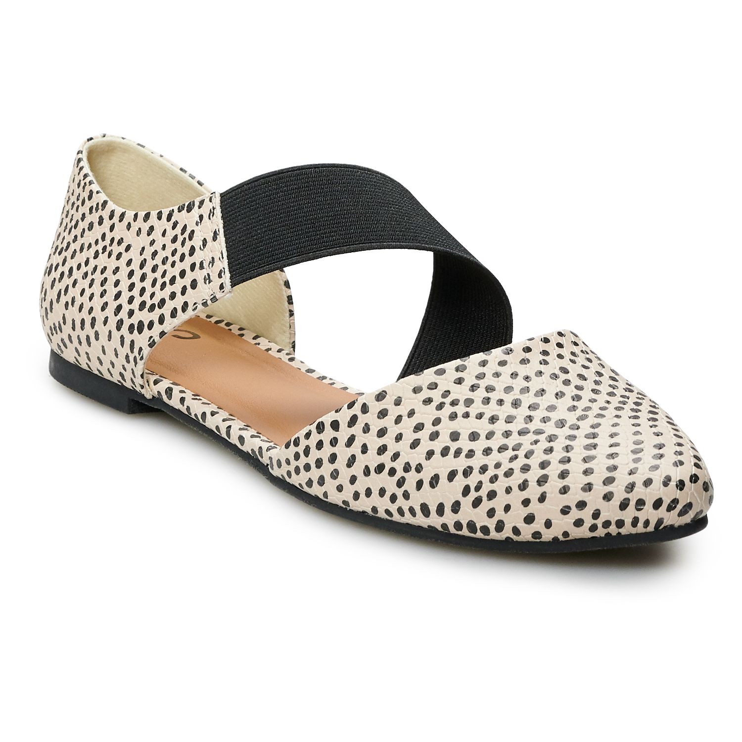 kohls leopard flats