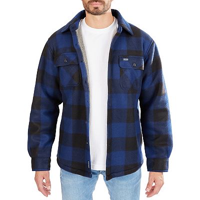 Kohls mens sherpa jacket deals