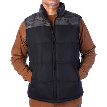 Men's Smith's Workwear Double Insulated Puffer Vest